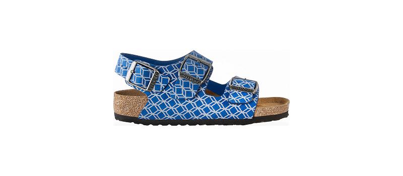 Milano Birkenstock Microfibre Narrow Detske Modre | SK 428QMA